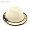 58cm adaptés aux besoins du client Straw Panama Hat Womens Beach simple Straw Hats For Sun Protection